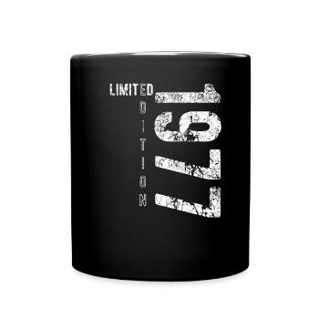 Limited Edition 1977 Birthday Vintage 1977 - Full Colour Mug - black - Front