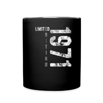 Édition limitée 1971 Anniversaire Naissance 1971 - Mug uni - noir - Devant