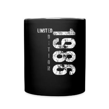 Édition Limitée 1986 Anniversaire Vintage 1986 - Mug uni - noir - Devant