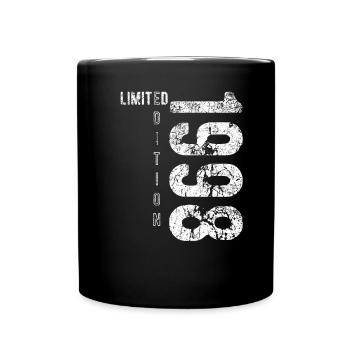 Édition Limitée 1998 Anniversaire Vintage 1998 - Mug uni - noir - Devant