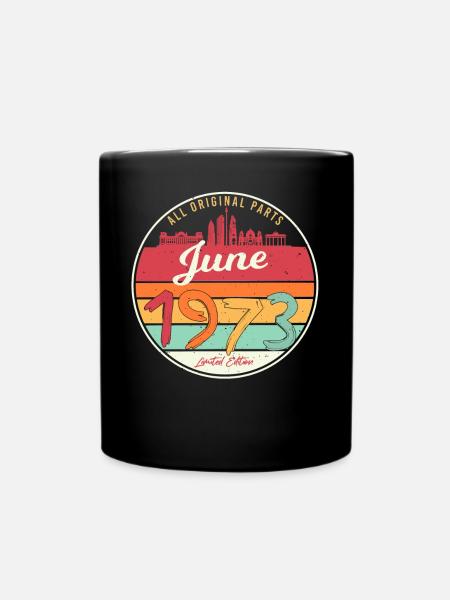 1973 Juin Limité - Mug uni - noir