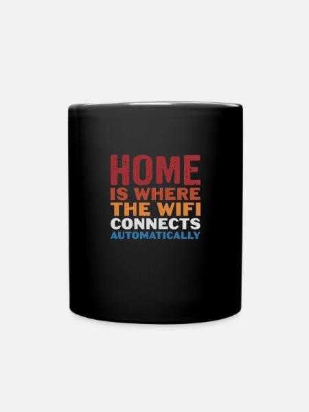 Computer - Full Colour Mug - black