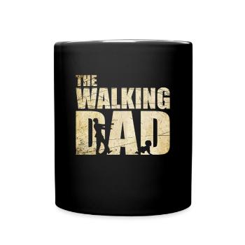 Les hommes de la fête des pères qui marchent - Mug uni - noir - Devant