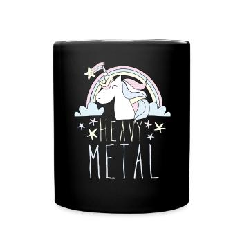 Licorne Heavy Metal - Mug uni - noir - Devant