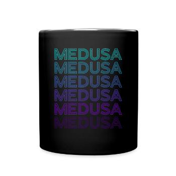 Méduse Serpent Cheveux Gorgones Monstre Grec R - Mug uni - noir - Devant