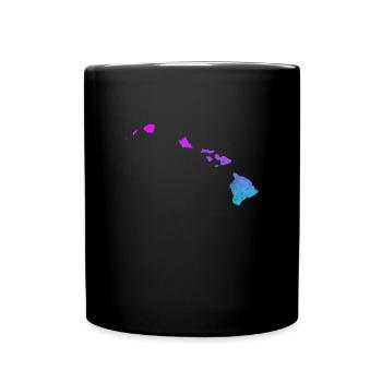 Hawaii Urlaub Aloha Sommer Hawaiian Geschenk - Tasse einfarbig - Schwarz - Vorne