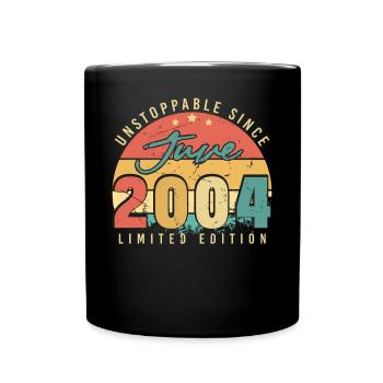 Enfin 18 juin 2004 - Mug uni - noir - Devant