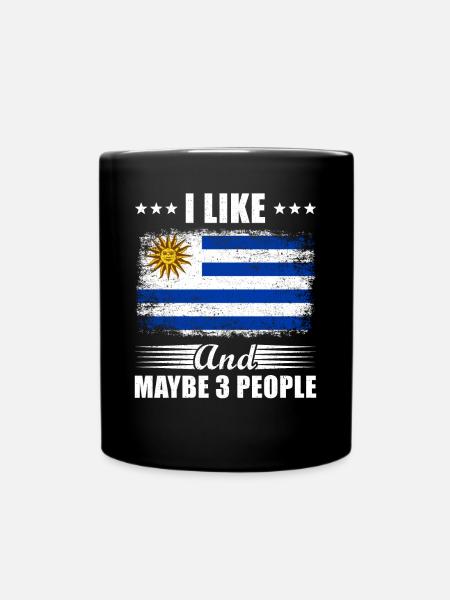 Uruguay - Mug uni - noir