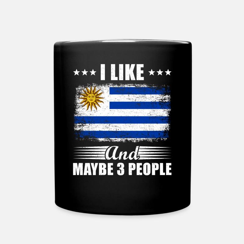 Uruguay - Mug uni - noir