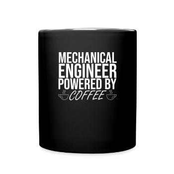 "Mechanical Engineer Coffee | Mechanical engineering" - Full Colour Mug - black - Front