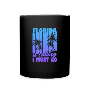 Florida - Full Colour Mug - black - Front