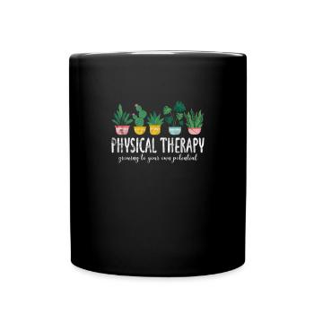 Physiotherapist Physiotherapy Physio Gift - Full Colour Mug - black - Front