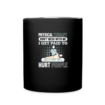 Physiotherapist - Full Colour Mug - black - Front