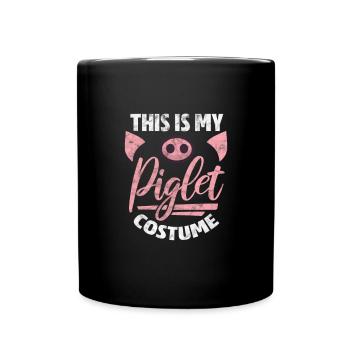 Pig Pig PigLet Sow Pigs Gift - Full Colour Mug - black - Front