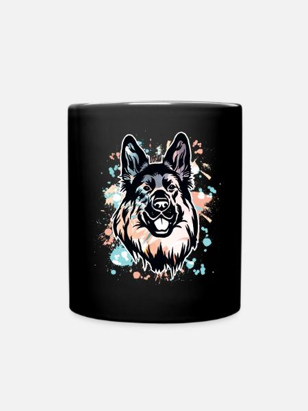 Berger allemand - Mug uni - noir
