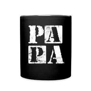 Papa Idées de fête des pères Fête des pères Papa - Mug uni - noir - Devant