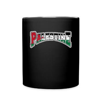 Palestine Gift Free Palestine Gaza Strip - Full Colour Mug - black - Front