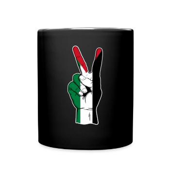 Palestine - Full Colour Mug - black - Front