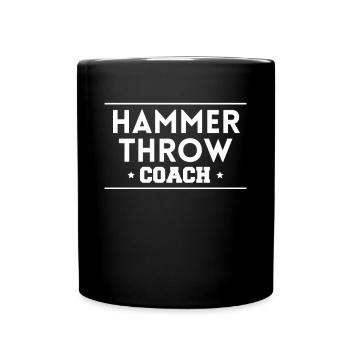 Hammer Throw Coach Hammer Thrower Trainer Shirt - Mug uni - noir - Devant