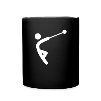Hammer Thrower Hammer Throw Shirt Cadeau - Mug uni - noir - Devant