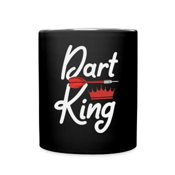 Joueur de fléchettes fléchettes - Mug uni - noir - Devant