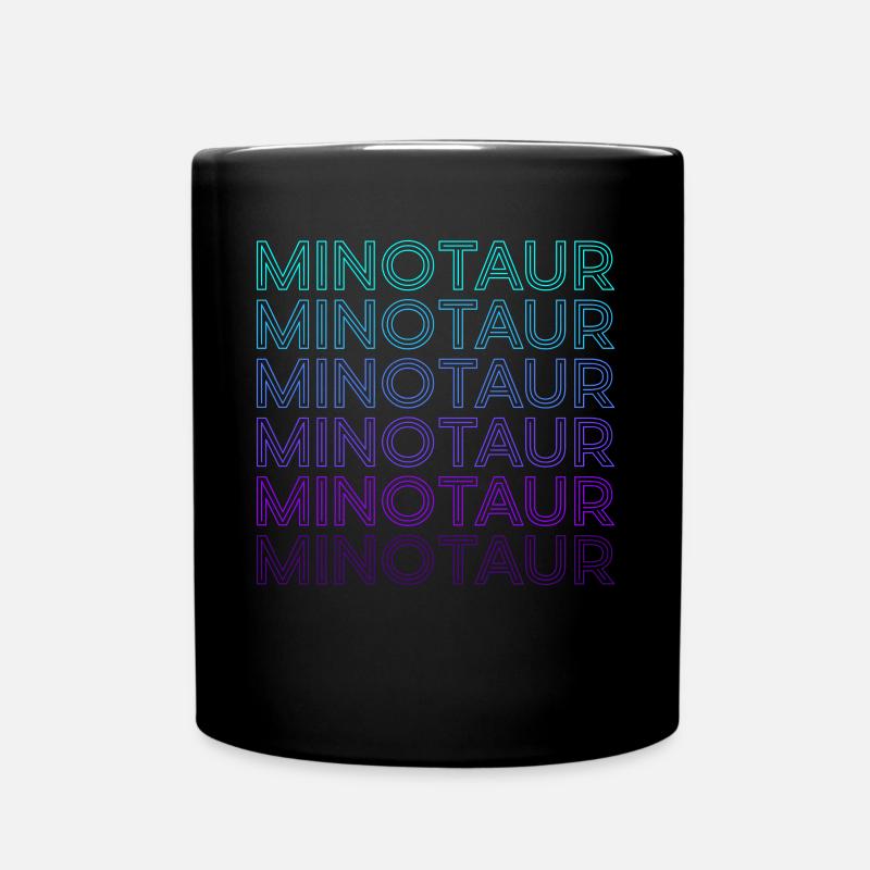 Minotaurus Altgriechisch Griechische Mythologie Re - Tasse einfarbig - Schwarz