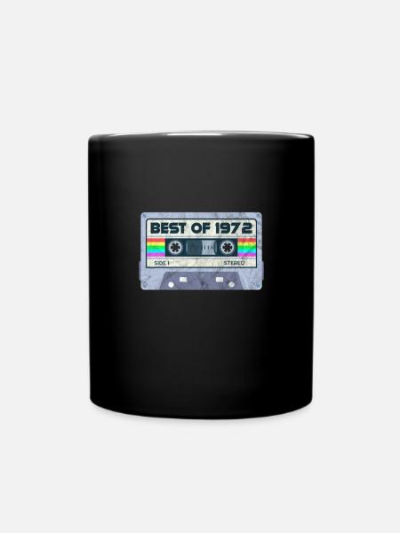 1972 - Tasse einfarbig - Schwarz