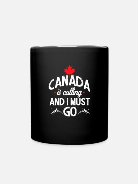Canada - Mug uni - noir