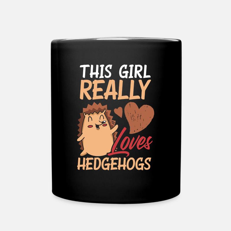 Hérisson Hérisson Hérisson - Mug uni - noir