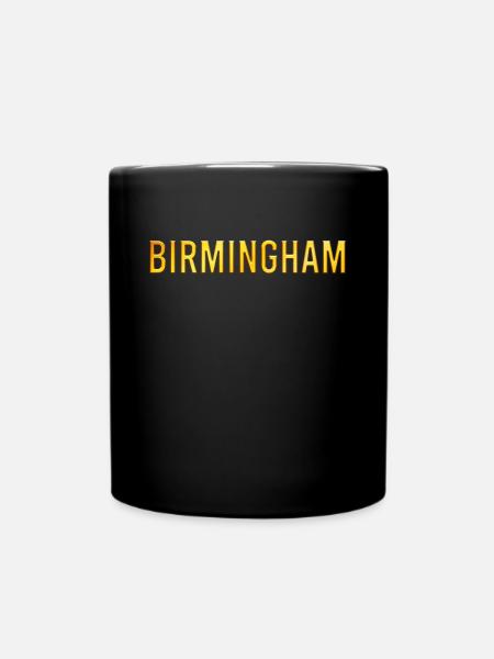 Birmingham - Full Colour Mug - black