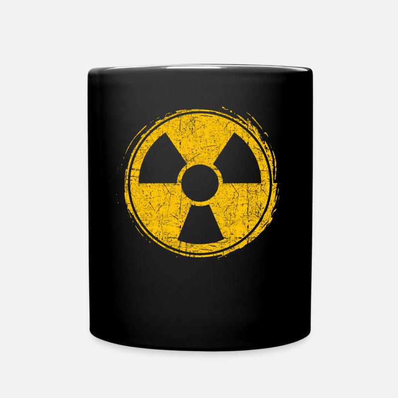 Radioaktiv - Tasse einfarbig - Schwarz
