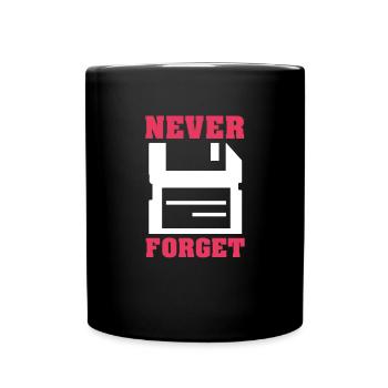 Computer - Full Colour Mug - black - Front