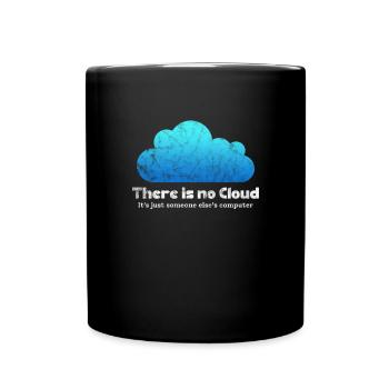 Computer Nerd PC Programmer Computer Science Gift - Full Colour Mug - black - Front