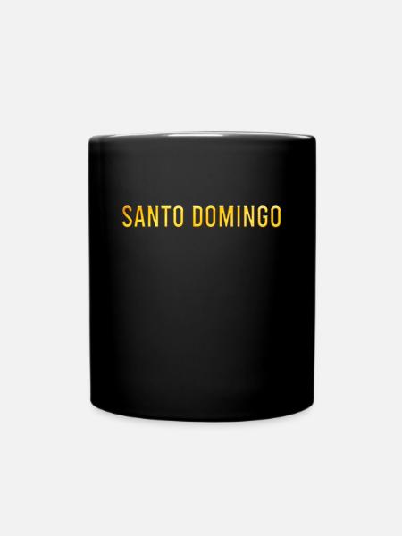 Santo Domingo - Tasse einfarbig - Schwarz