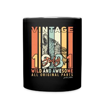 Année de construction 1981 en juillet - Mug uni - noir - Devant