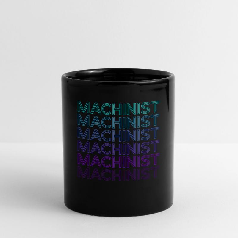 Cutting machine operator Cnc machine operator Full Colour Mug
