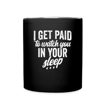 Anästhesist Arzt Mediziner Shirt - Tasse einfarbig - Schwarz - Vorne
