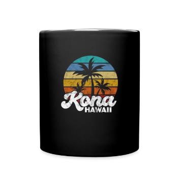 Hawaii Urlaub Aloha Sommer Hawaiian Geschenk - Tasse einfarbig - Schwarz - Vorne