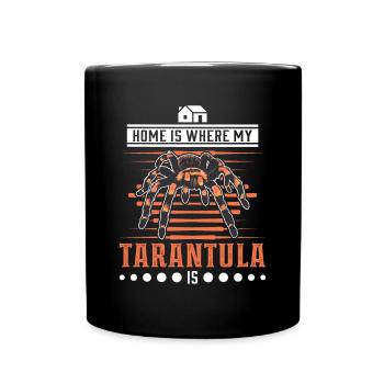 Tarantula Home Spider Tarantula - Full Colour Mug - black - Front