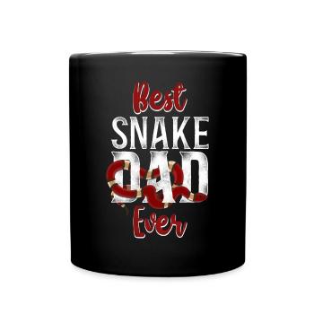 Snake Serpent Dad Father Vintage - Full Colour Mug - black - Front