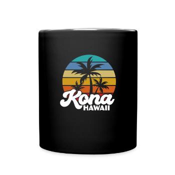 Hawaï - Mug uni - noir - Devant