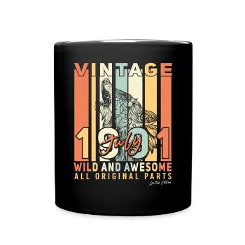 July 1991 Gift idea - Full Colour Mug - black - Front