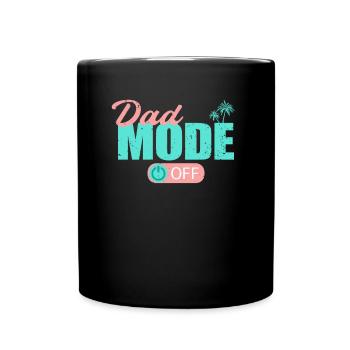 Mode Papa Hors Papa Père Repos Détendez-vous Ma Journée - Mug uni - noir - Devant