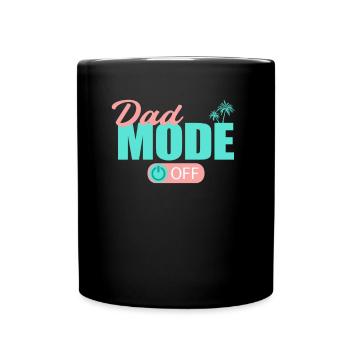 Mode Papa Hors Papa Père Repos Détendez-vous Ma Journée - Mug uni - noir - Devant