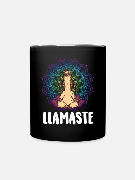 Llamaste - Mug uni - noir
