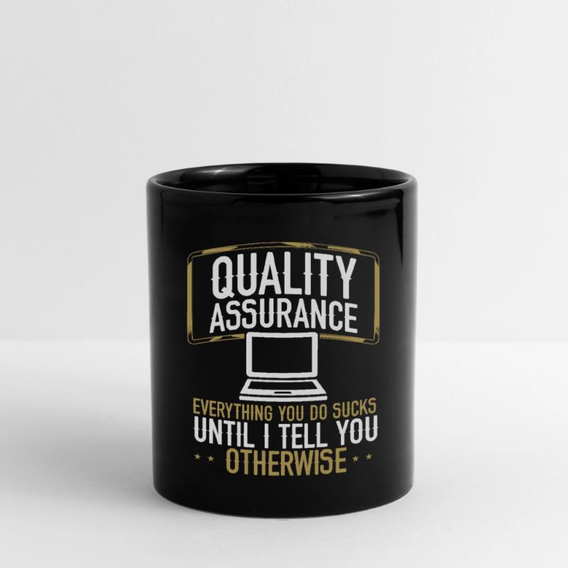 Assurance qualité des tests du code d’ingénierie QA Mug uni