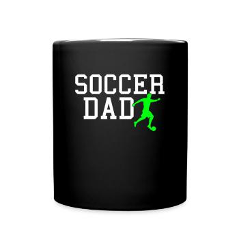 soccer dad - Full Colour Mug - black - Front
