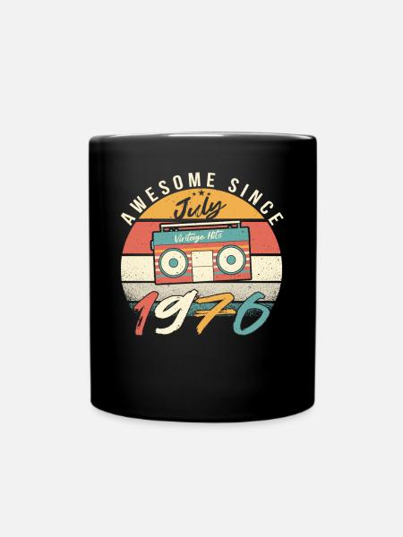 Né en juillet 1976 - Mug uni - noir