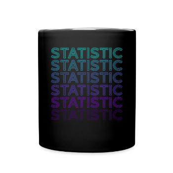 Statisticien Statisticien Rétro - Mug uni - noir - Devant