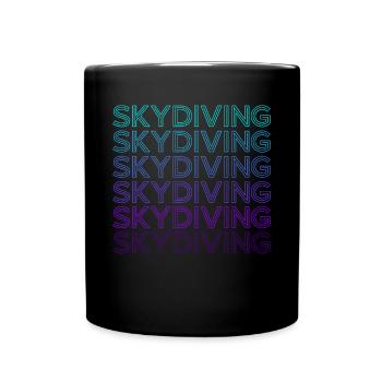 Parachutistes parachutistes parachutistes parachute - Mug uni - noir - Devant